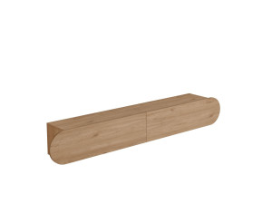 Porta TV in legno "LUM1" - 180 x 31 x 29 cm - Beige
