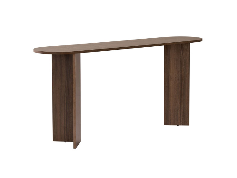 Consolle in legno "Sira" - 150 x 35 x 75 cm - Noce