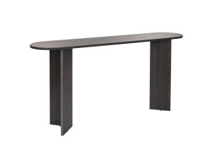 Consolle in legno "Sira" - 150 x 35 x 75 cm - Nero Chiaro