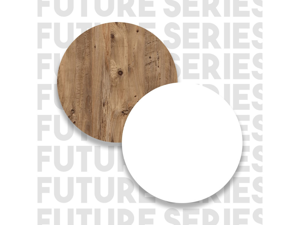 Credenza in legno "FR15" - 180 x 44 x 75 cm - Pino Atlantico Bianco