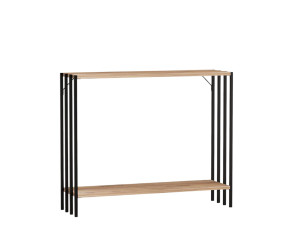 Consolle in legno "Verona" - 90 x 26 x 74 cm - Pino nero atlantico