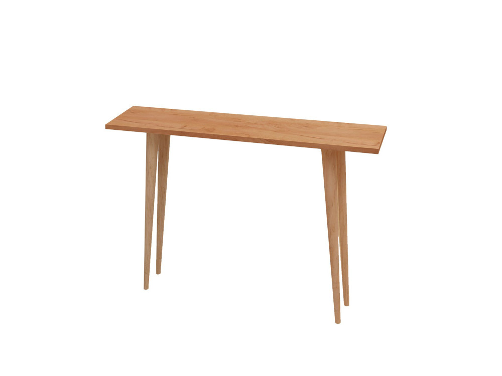 Consolle in legno "Desidero" - 100 x 30 x 74 cm - Marrone