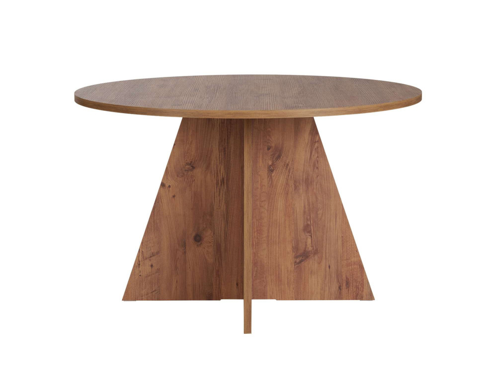 Tavolo da pranzo in legno "Virella" - 120 x 120 x 75 cm - Pino atlantico