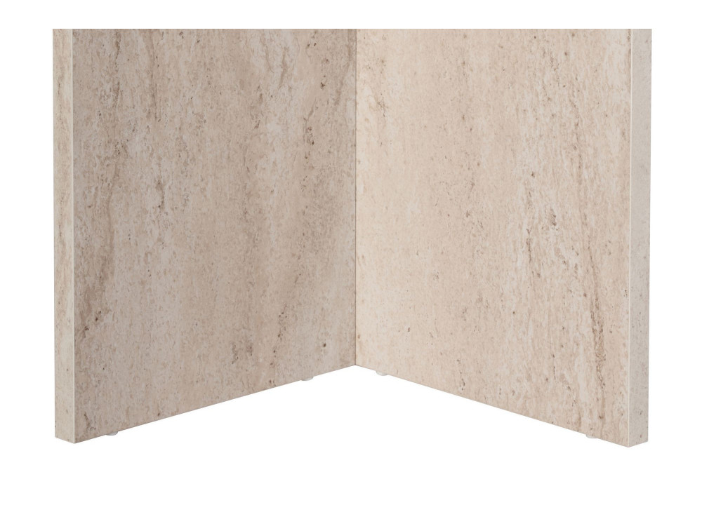 Tavolo da pranzo in legno "Sablin" - 180 x 89 x 75 cm - Travertino