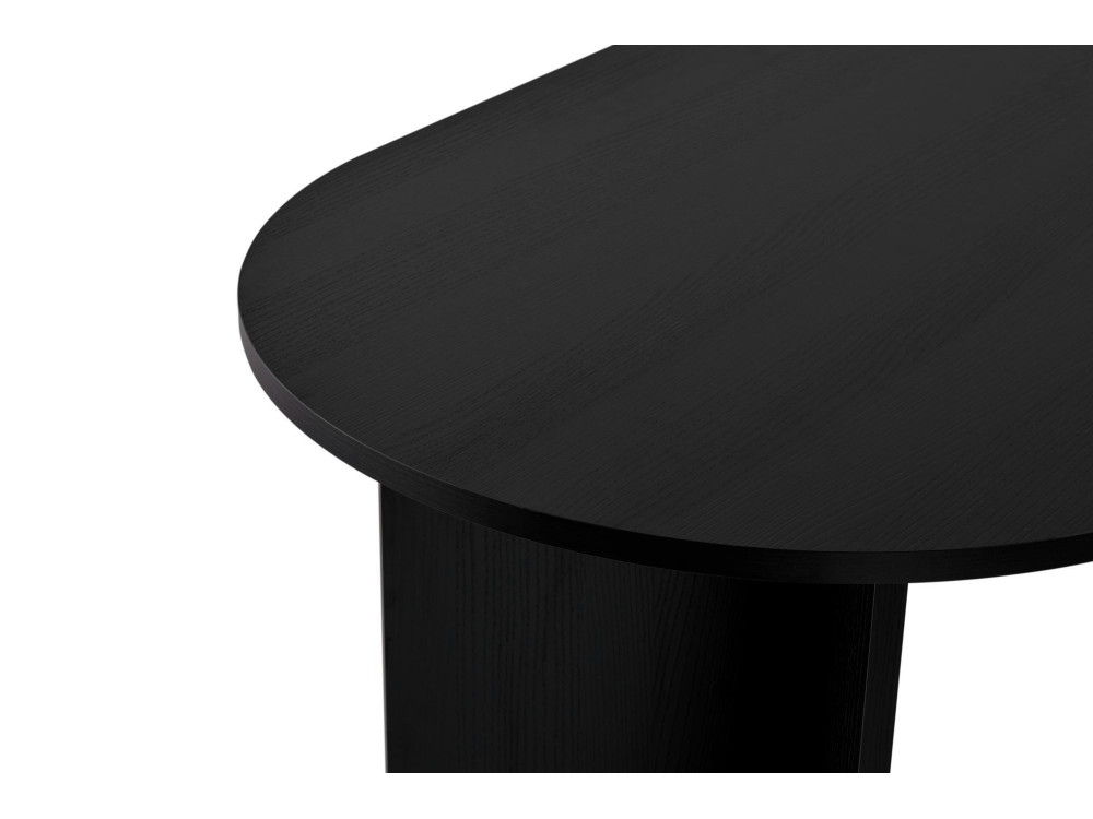 Tavolo da pranzo in legno "Sablin" - 180 x 89 x 75 cm - Legno nero