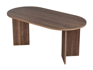 Tavolo da pranzo in legno "Sablin" 180 x 90 x 75 cm - Noce