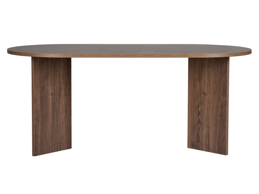 Tavolo da pranzo in legno "Sablin" 180 x 90 x 75 cm - Noce