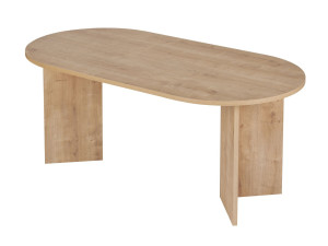 Tavolo da pranzo in legno "Sablin" 180 x 90 x 75 cm - Rovere zaffiro