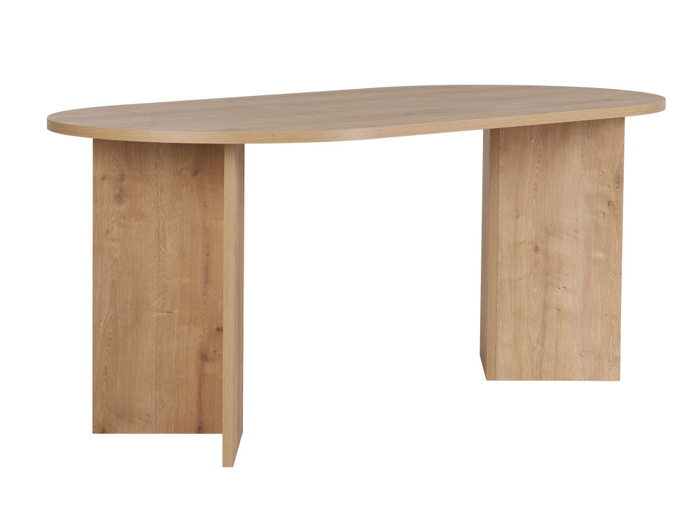 Tavolo da pranzo in legno "Sablin" 180 x 90 x 75 cm - Rovere zaffiro
