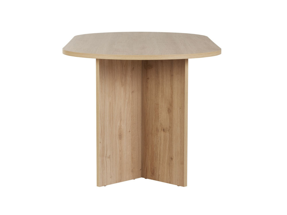 Tavolo da pranzo in legno "Sablin" 180 x 90 x 75 cm - Rovere zaffiro