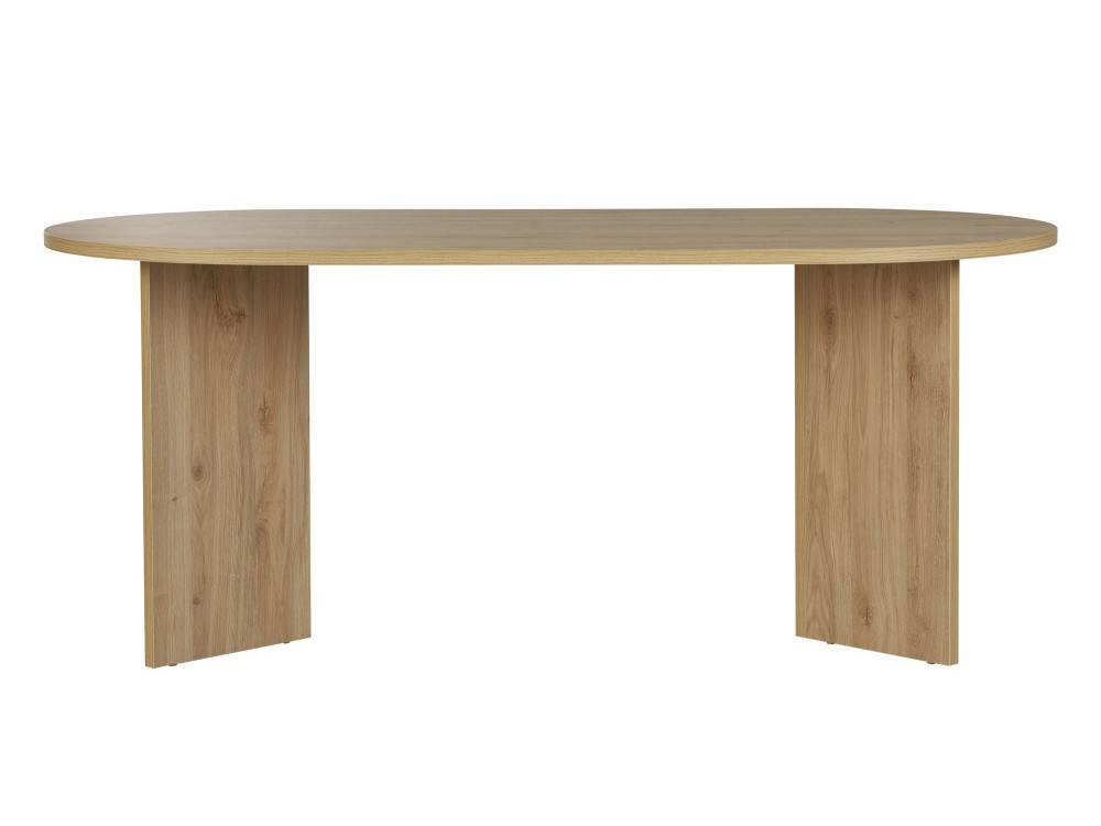 Tavolo da pranzo in legno "Sablin" 180 x 90 x 75 cm - Rovere di Cadice