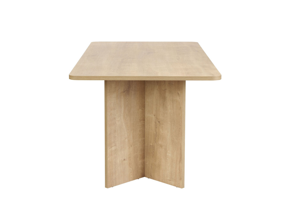 Tavolo da pranzo in legno "Linza" 180 x 90 x 75 cm - Rovere miele