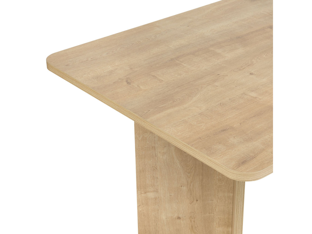 Tavolo da pranzo in legno "Linza" 180 x 90 x 75 cm - Rovere miele