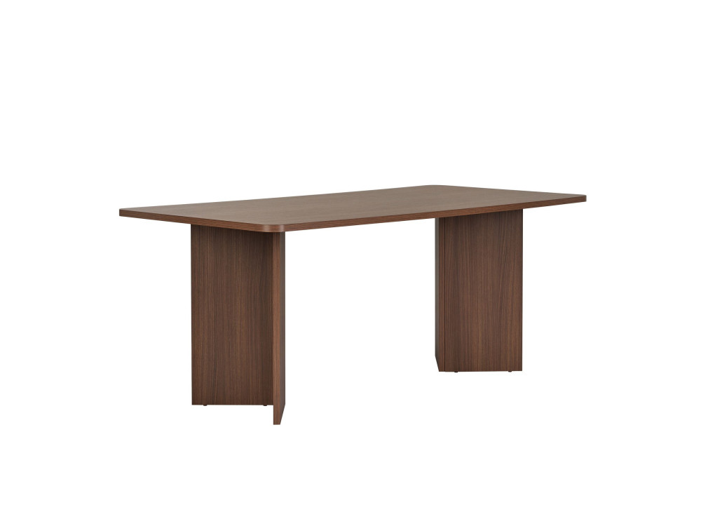 Tavolo da pranzo in legno "Linza" 180 x 90 x 75 cm - Noce