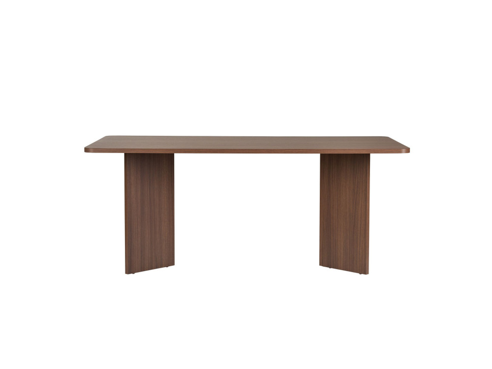 Tavolo da pranzo in legno "Linza" 180 x 90 x 75 cm - Noce