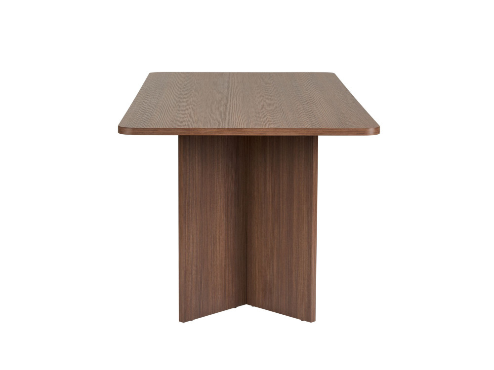 Tavolo da pranzo in legno "Linza" 180 x 90 x 75 cm - Noce