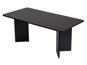 Tavolo da pranzo in legno "Linza" 180 x 90 x 75 cm - Legno nero