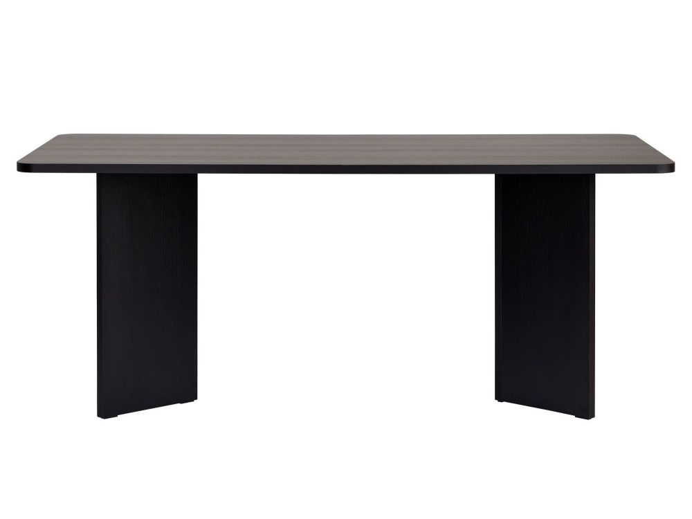 Tavolo da pranzo in legno "Linza" 180 x 90 x 75 cm - Legno nero