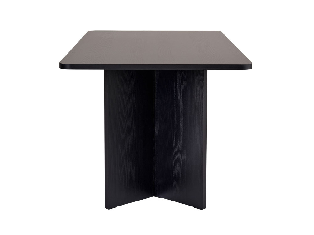 Tavolo da pranzo in legno "Linza" 180 x 90 x 75 cm - Legno nero