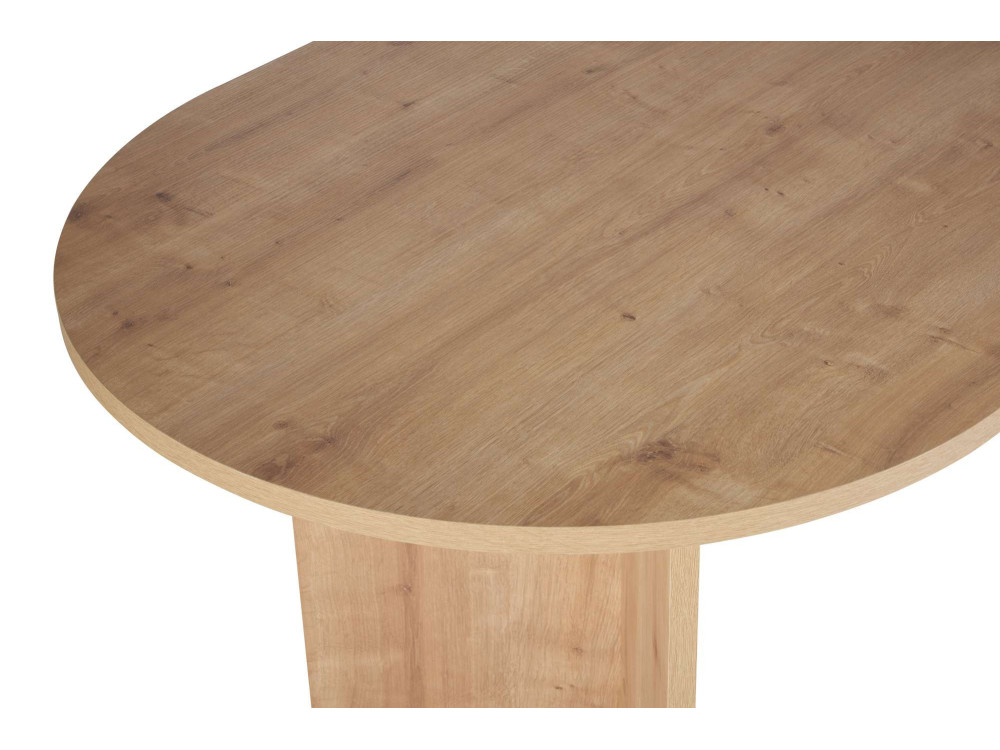 Tavolo da pranzo in legno "Sabella" 200 x 90 x 75 cm - Rovere zaffiro