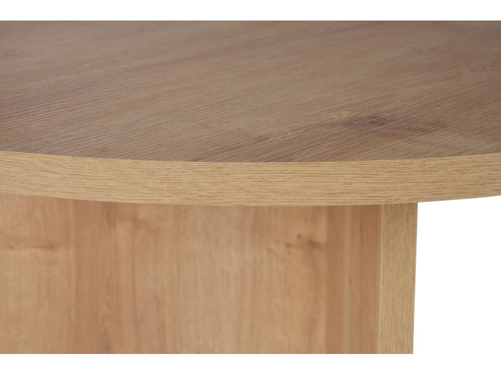 Tavolo da pranzo in legno "Sabella" 200 x 90 x 75 cm - Rovere zaffiro
