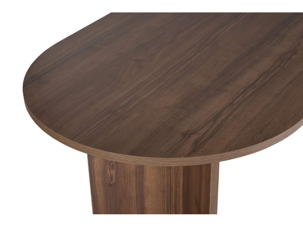 Tavolo da pranzo in legno "Sabella" 200 x 90 x 75 cm - Noce