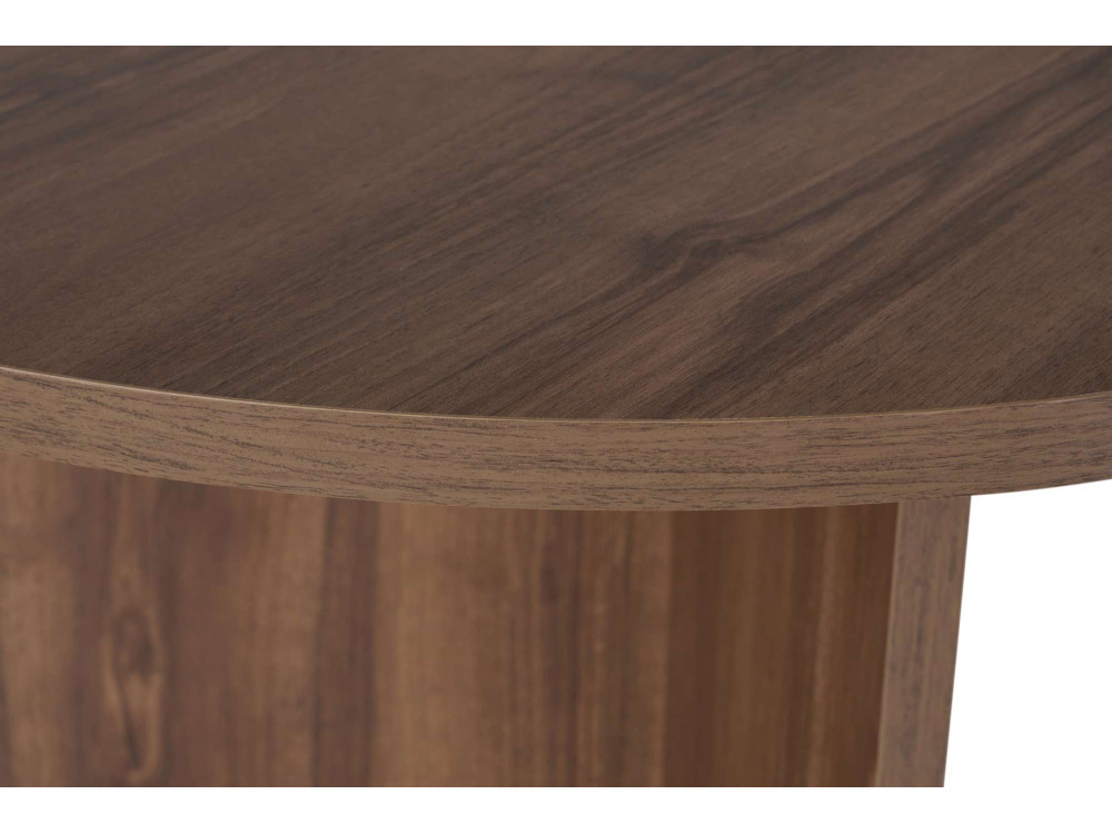 Tavolo da pranzo in legno "Sabella" 200 x 90 x 75 cm - Noce