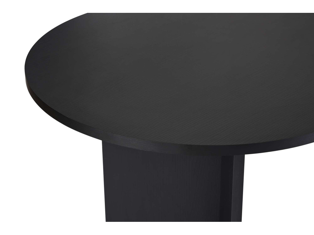 Tavolo da pranzo in legno "Sabella" 200 x 90 x 75 cm - Legno nero