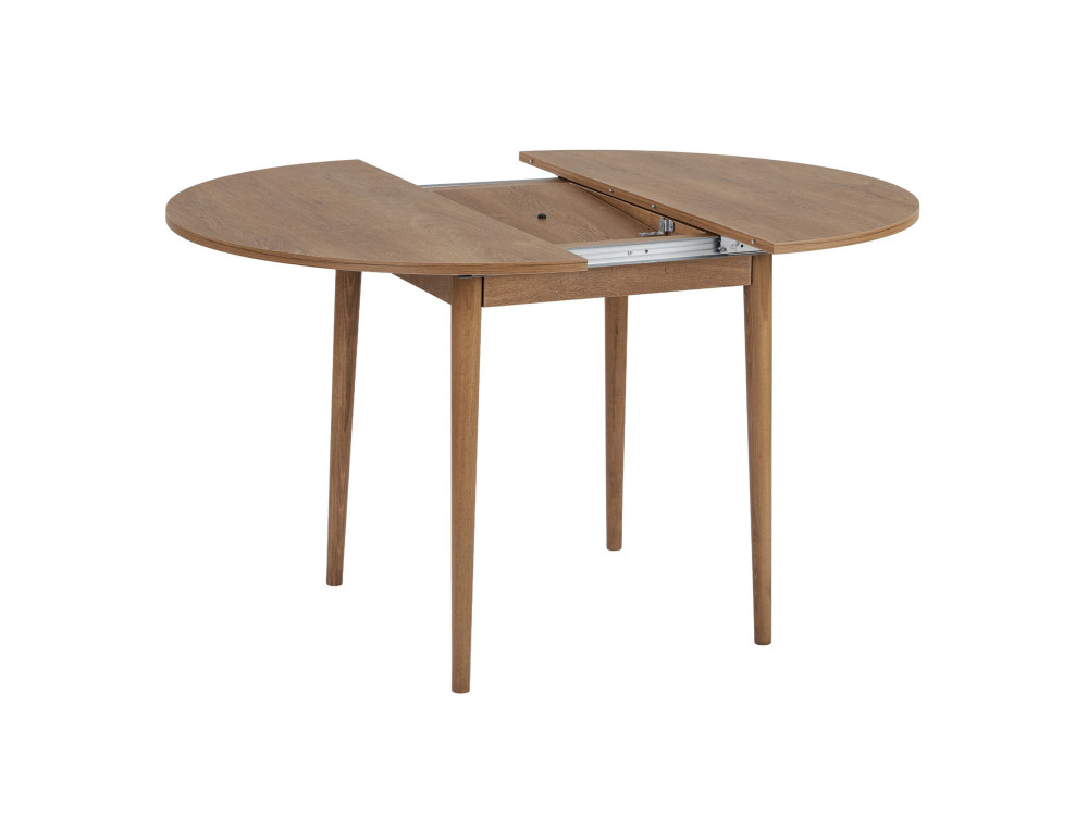 Tavolo da pranzo allungabile in legno "Viona" 100 x 100 x 75 cm - Le chêne de Kafka