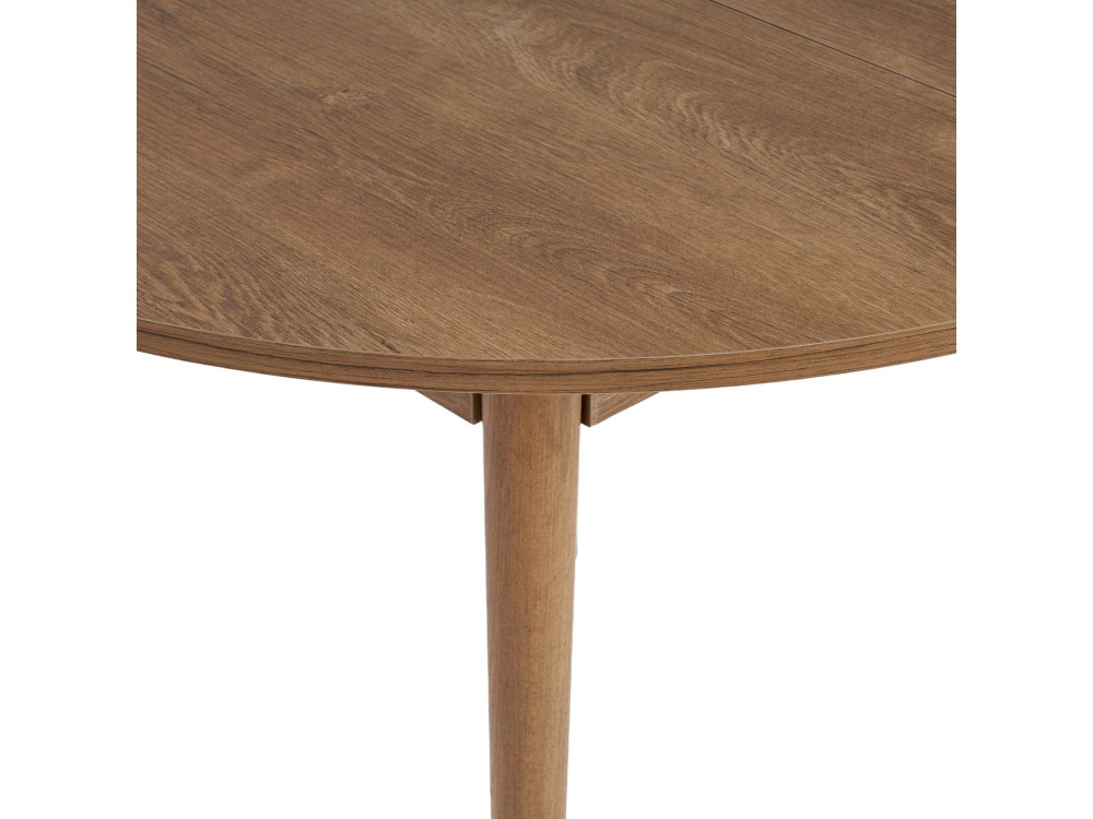 Tavolo da pranzo allungabile in legno "Viona" 100 x 100 x 75 cm - Le chêne de Kafka