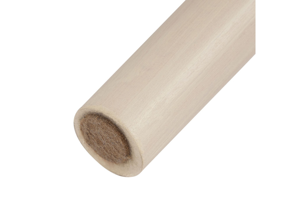 Tavolo da pranzo allungabile in legno "Viona" 100 x 100 x 75 cm - Travertino
