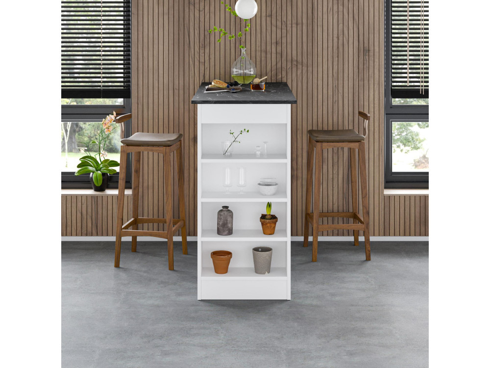 Tavolo bar in legno "Swallow" 117 x 54 x 102 cm - Bendir