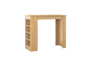 Tavolo bar in legno "Swallow" 117 x 54 x 101,8 cm - Rovere zaffiro