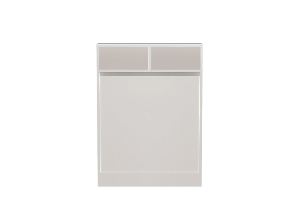 Tavolo da pranzo pieghevole in legno "Bracked" - 70 x 15 x 96 cm - Bianco