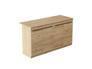 Tavolo da cucina in legno "Lark" - 160 x 60 x 90 cm - Marrone