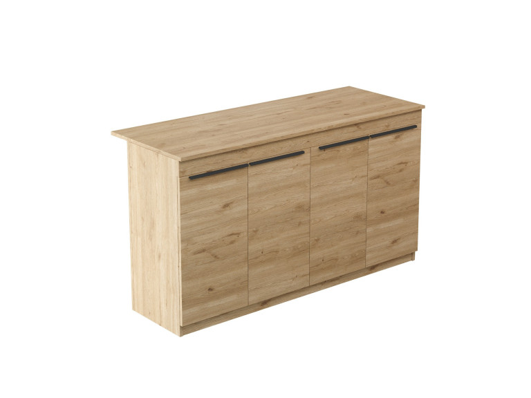 Tavolo da cucina in legno "Lark" - 160 x 60 x 90 cm - Marrone