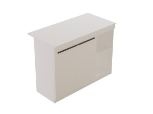 Tavolo da cucina in legno "Orlando" - 120 x 60 x 88 cm - Bianco