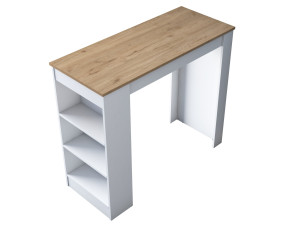 Tavolo da pranzo in legno "Juan" - 120 x 50 x 100 cm - Marrone
