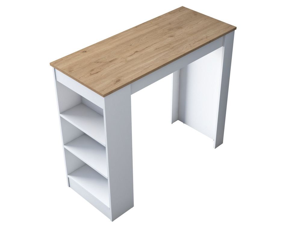 Tavolo da pranzo in legno "Juan" - 120 x 50 x 100 cm - Marrone