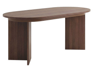 Tavolo da pranzo allungabile in legno 160/200 cm "Sorell" - 8 posti - Marrone