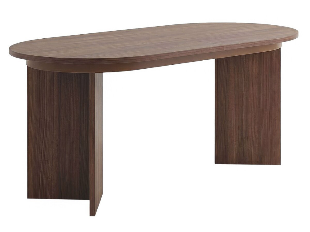 Tavolo da pranzo allungabile in legno 160/200 cm "Sorell" - 8 posti - Marrone