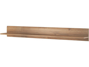 Mensola lunga TULSA WM - 22 x 180 x 22 cm - Rovere