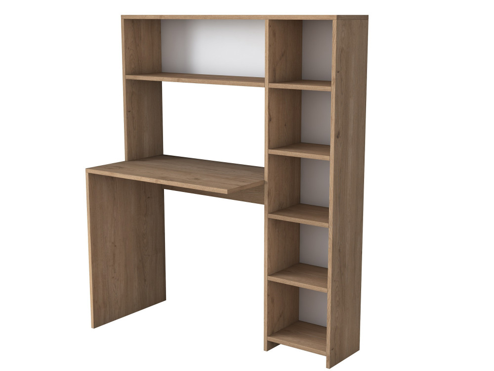 Scrivania in legno "Haham" 113 x 40 x 142 cm - Rovere