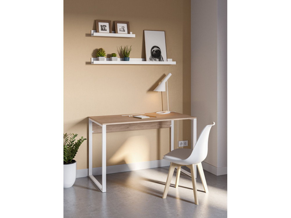 Scrivania in legno "inna" 100 x 60 x 75 cm - Rovere zaffiro