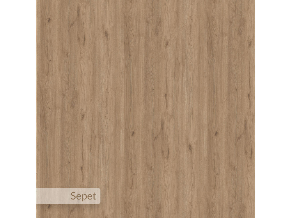 Scrivania modulare in legno "Badau" - 110 x 102 x 77 cm - Marrone