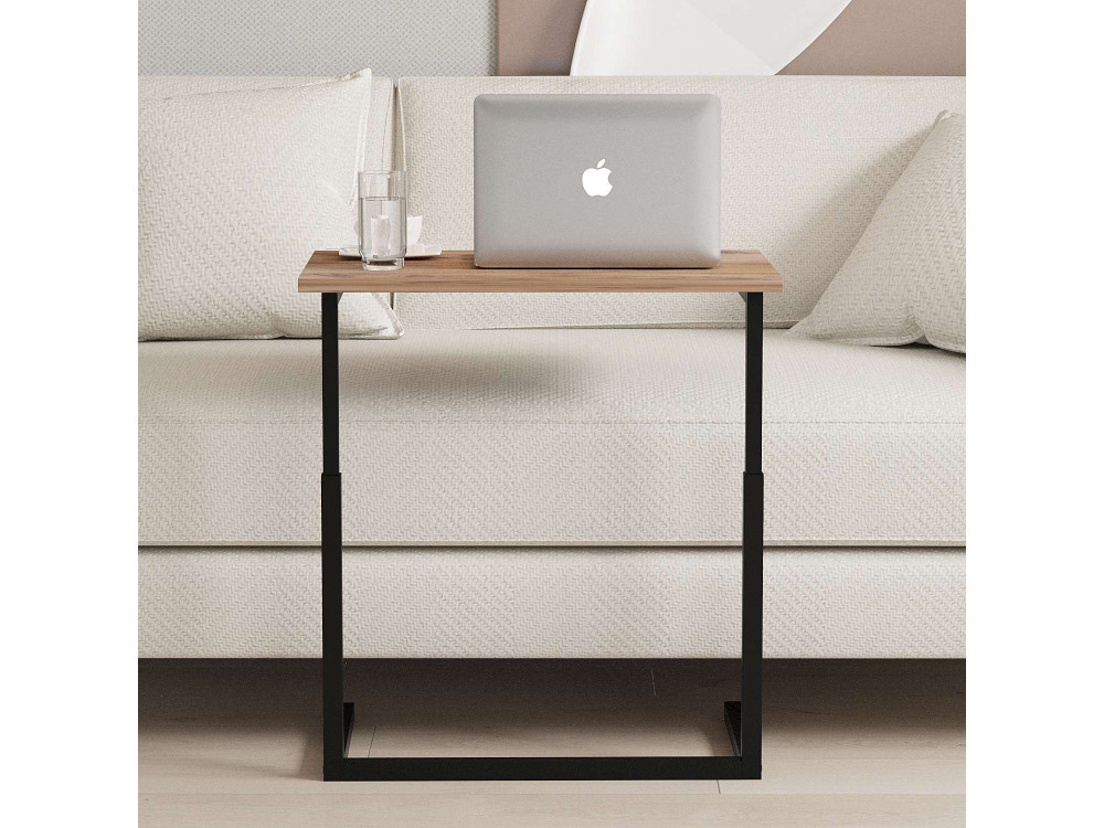 Scrivania in legno "Sparkle" - 60 x 40 x 73 cm - Marrone