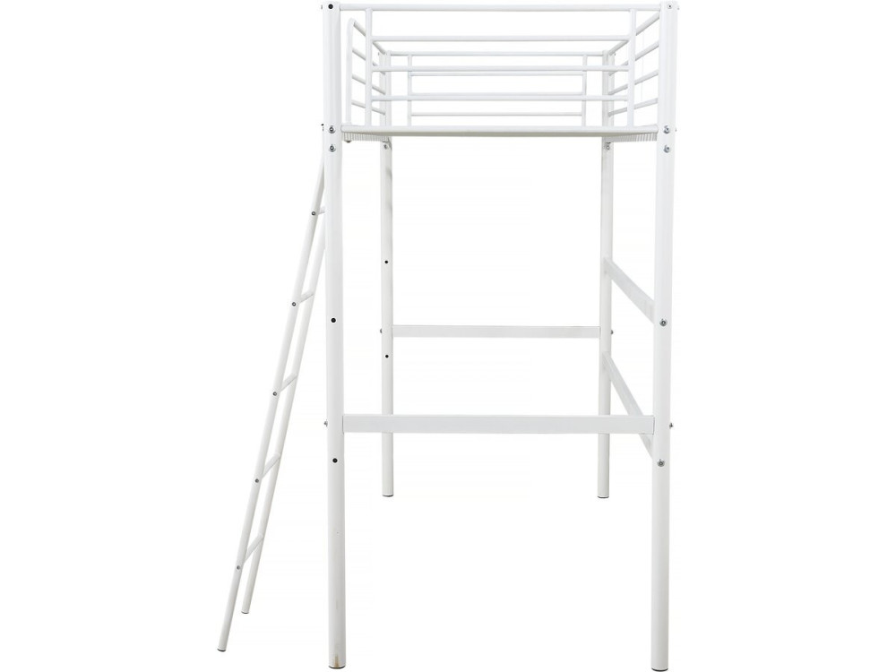 Letto a soppalco "Alora" - 90 x 190 cm - Bianco