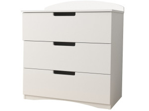 Cassapanca per bambini "Classic" - 80,5 x 80 x 41 cm - Bianco