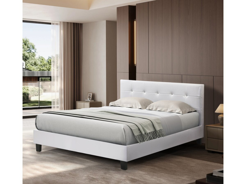 Letto JULIA Bianco - 140 x 190 cm