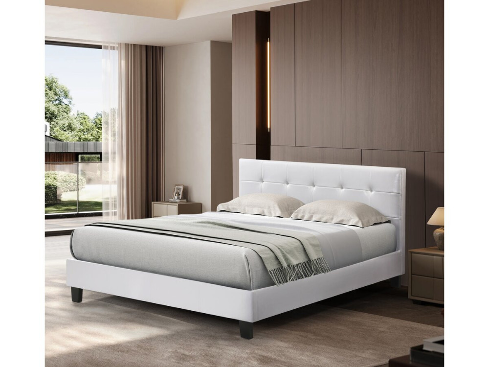 Letto JULIA Bianco - 160 x 200 cm